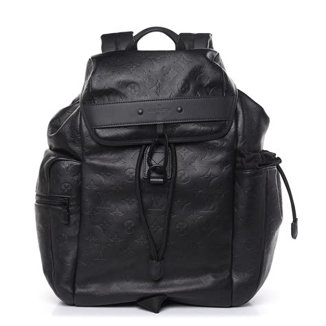 louis vuitton small backpack black|Discovery Backpack Monogram Shadow Leather .